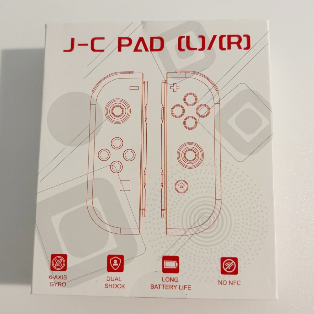 Newhang Unisex Wireless Controller White Plastic 6-Axis Gyro Dual Shock Joypad
